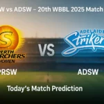 WBBL Match Prediction