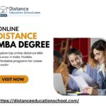 mba distance degree