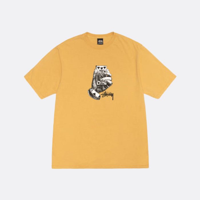 All Bets Off Tee Shirt Pigment Dyed Honey