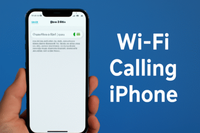 WiFi Calling iPhone: How to Enable and Maximize Its Benefits