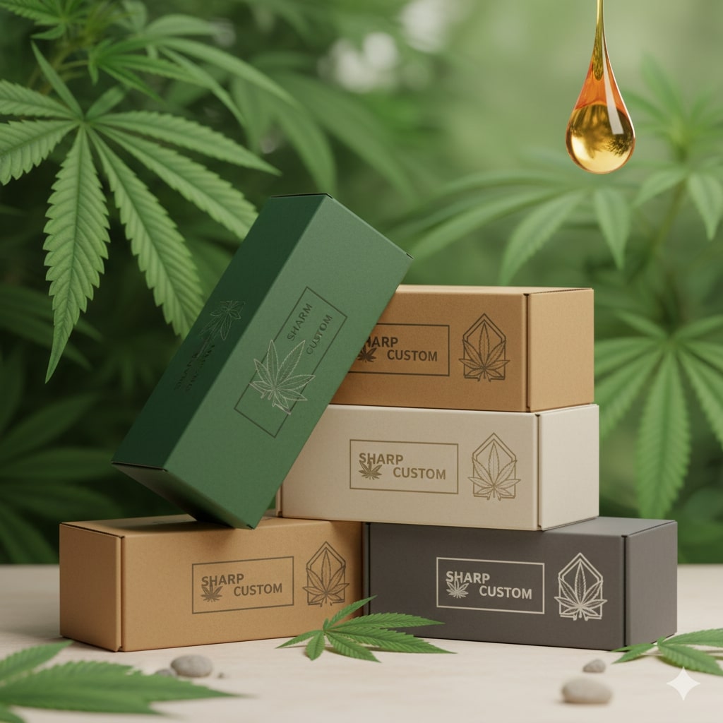 Custom CBD Hemp Oil Boxes