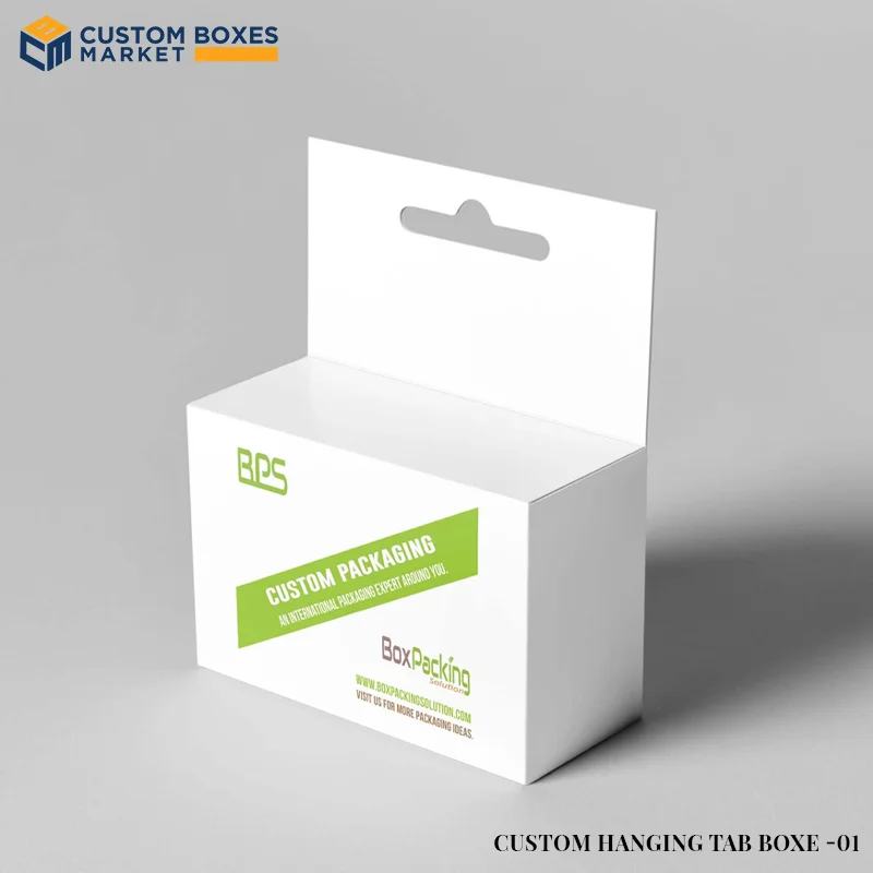 Custom Hanging Tab Boxes: Enhance Retail Items