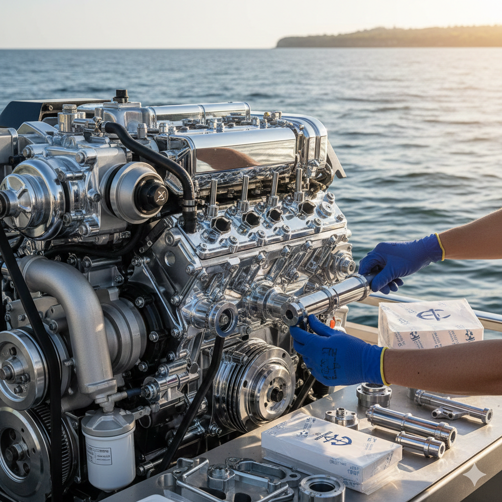 Why Working With a Professional Marine Engine Parts Supplier Improves Engine Efficiency