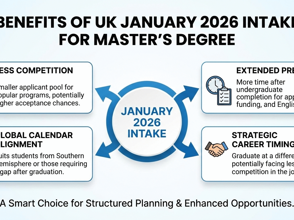 Why the UK January Intake 2026 is a Better Option for a Master’s Degree?