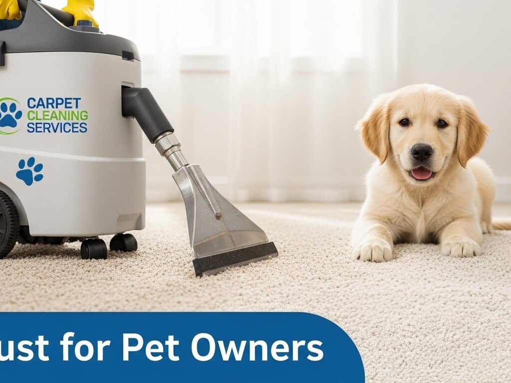 Carpet Cleaning Services: A Must for Pet Owners