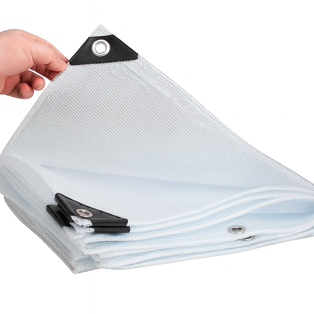 clear tarpaulin