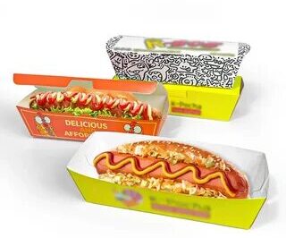 Premium Custom Hot Dog Boxes For Food Businesses