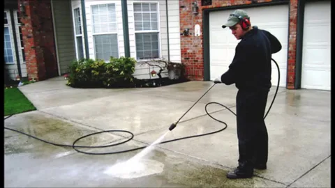 concrete pressure washer