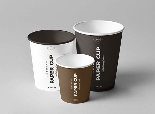 Custom single wall paper cups