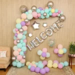 welcome baby girl decorations