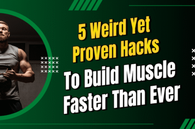 5 Weird Yet Proven Muscle-Building Hacks That Deliver Faster Results