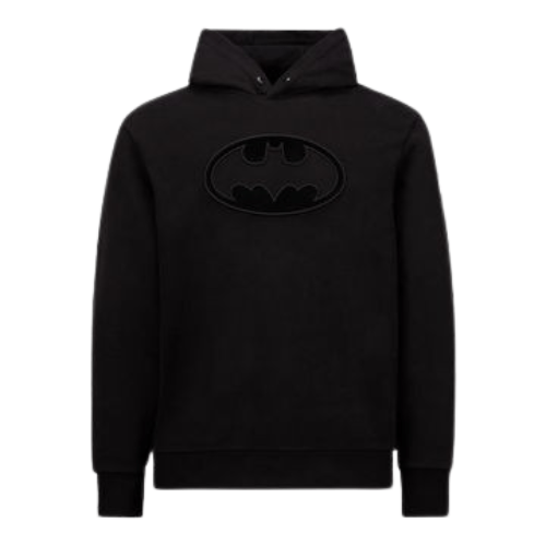 Batman Logo Hoodie Black