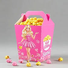 Custom Barbie Popcorn Box