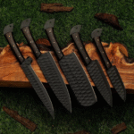 Damascus Chef Knife Set – Master Cutting with Elegance and Durability