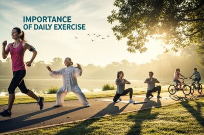 Importance of Daily Exercise for a Healthier Lifestyle