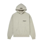 FEAR OF GOD ESSENTIALS DARK HEATHER OATMEAL HOODIE