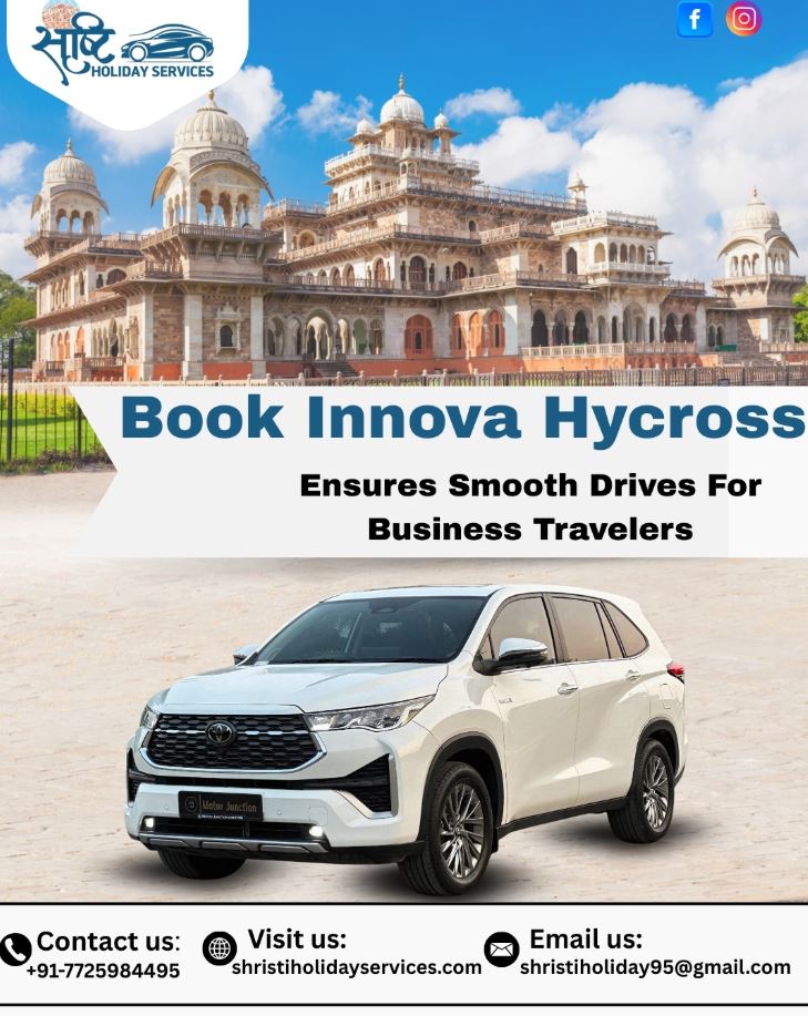 Innova Hycross Car Rental Jaipur