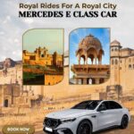 Mercedes E Class car rental jaipur