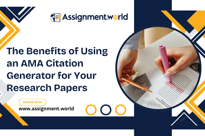 The Benefits of Using an AMA Citation Generator for Your Research Papers