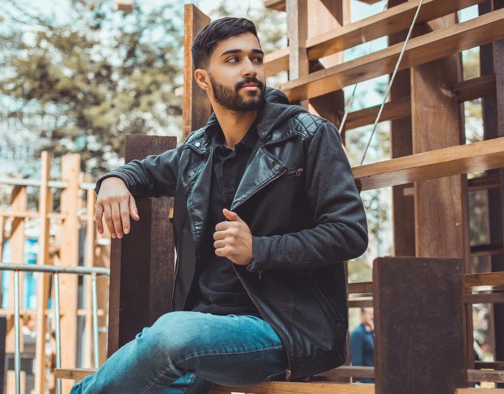 Leather Black Jacket