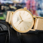 tissot gold watch