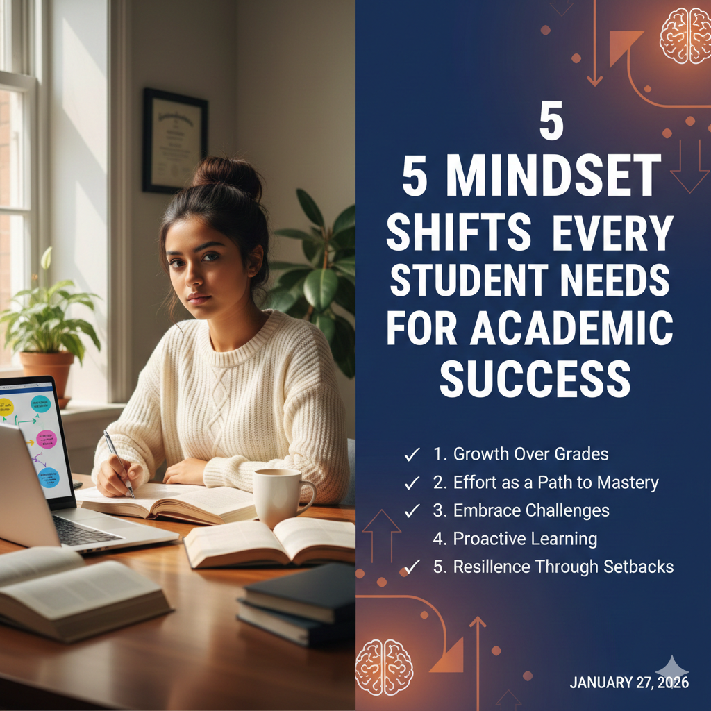 5 Mindset Shifts Every Student Needs for Academic Success