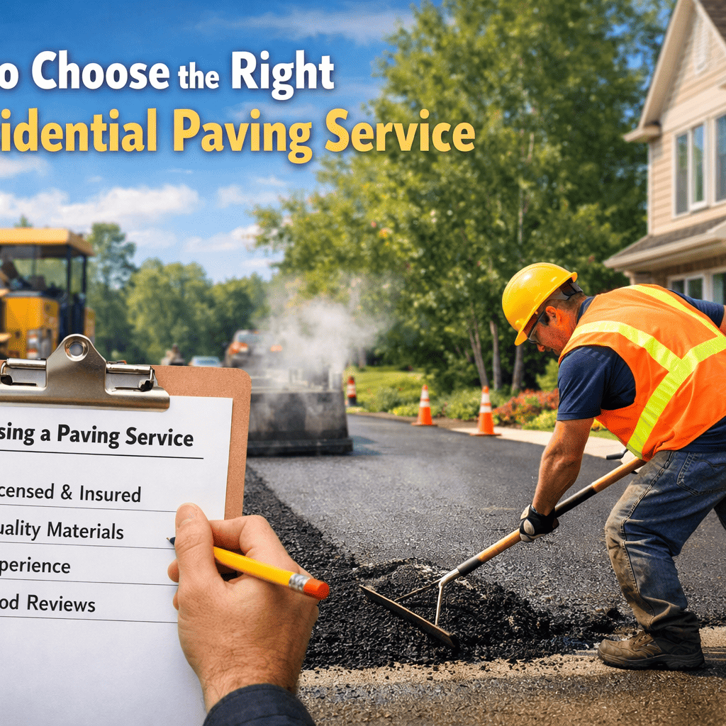 residential paving services