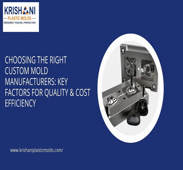 Choosing the Right Custom Mold Manufacturers: Key Factors for Quality & Cost Efficiency