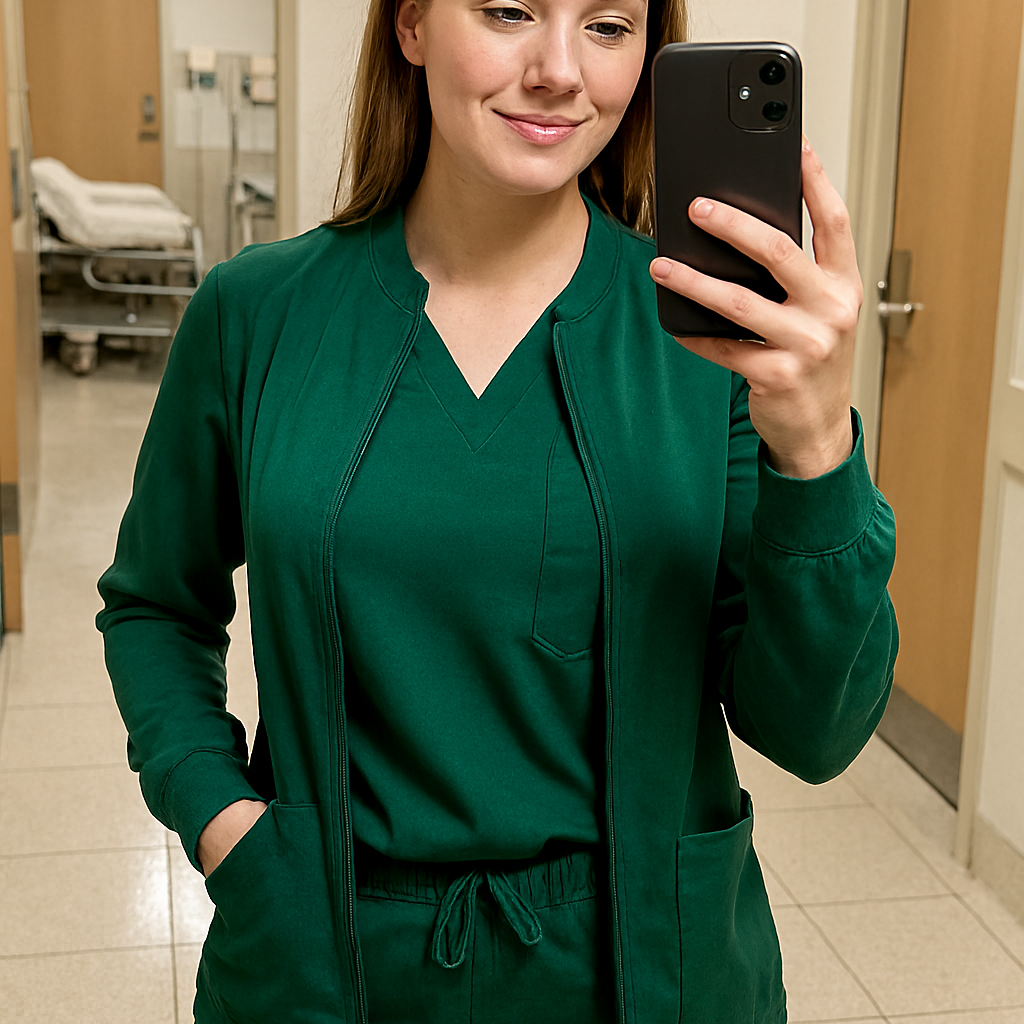 Hunter Green Scrubs: A Modern Choice for Today’s Medical Staff