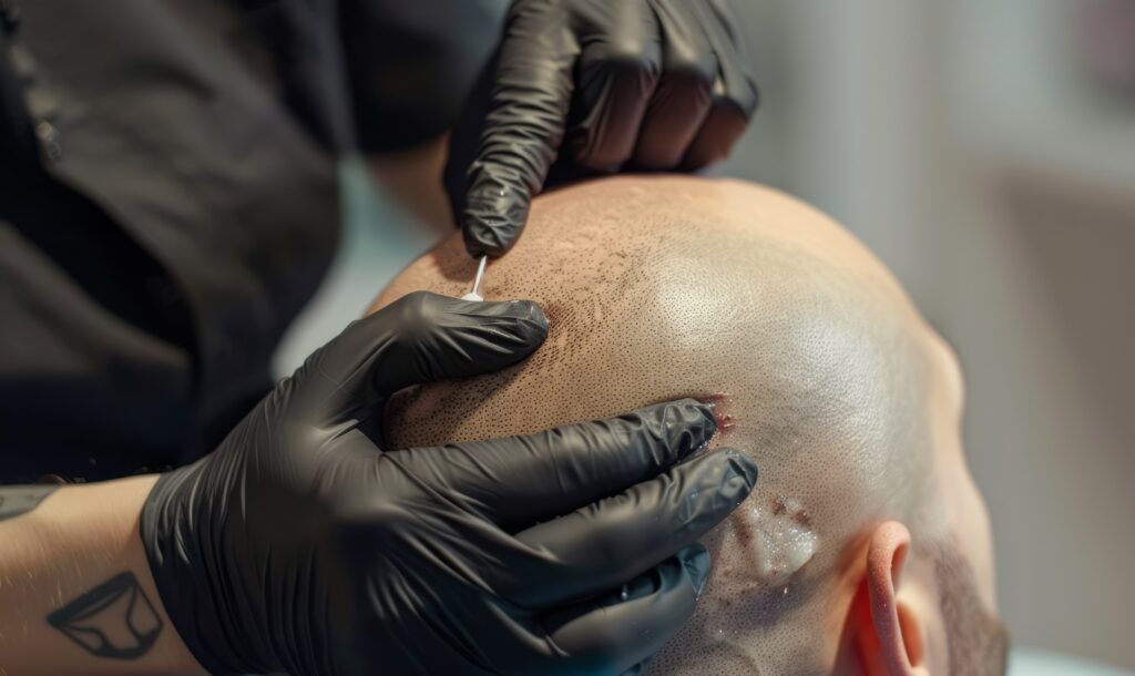 How Scalp Micropigmentation Covers Bald Spots