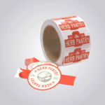 custom printed roll labels