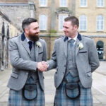 tweed kilt jacket