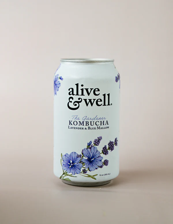 Lavender & Blue Mallow Kombucha