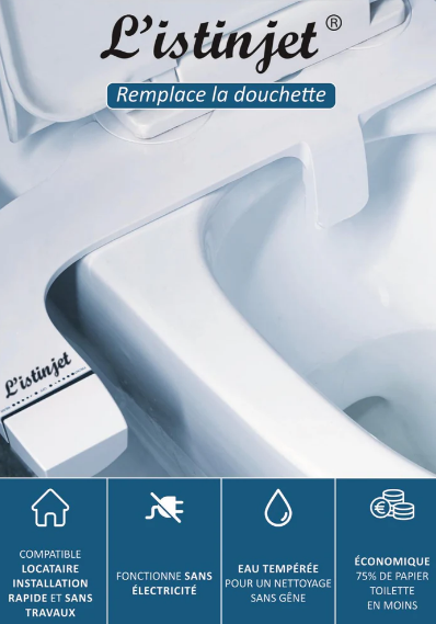 Bidet Portable pour Toilettes – Confort et Hygiène à Domicile