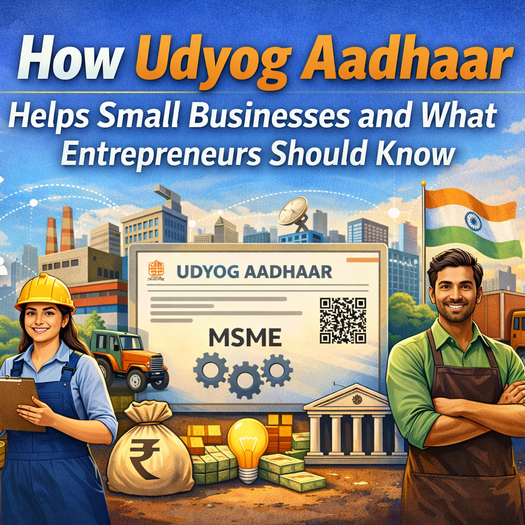 What Is Udyog Aadhaar and Why It Is Important for MSMEs in India