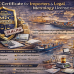 LMPC Certificate for Importers & Legal Metrology License