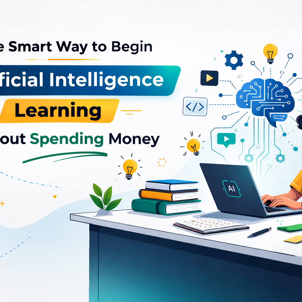 The Smart Way to Begin Artificial Intelligence Learning Without Spending Money