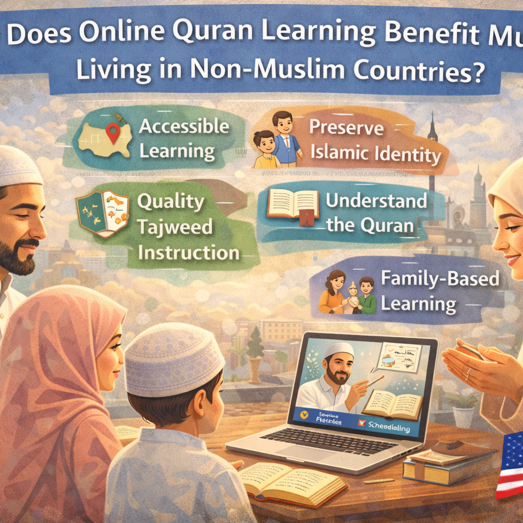 How Does Online Quran Learning Benefit Muslims Living in Non-Muslim Countries?