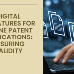 Digital Signatures for Online Patent Applications Ensuring Validity