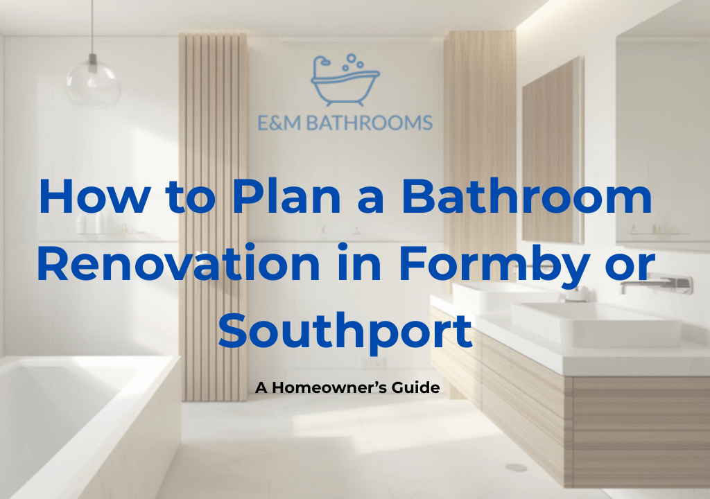Plan Your Dream Bathroom in Formby or Southport: Step-by-Step for Homeowners