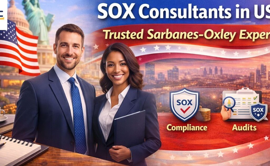 Experienced Sox Consultants in USA providing compliance and audit solutions for businesses.