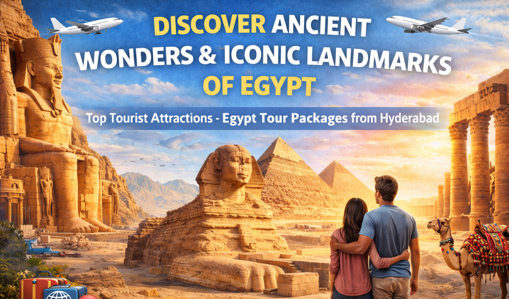 Top tourist attractions in Egypt showcase pyramids, ancient temples, and iconic historical landmarks
