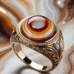 agate ring stone