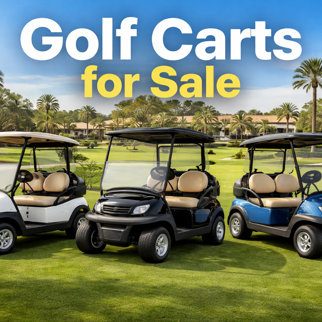 Electric and gas golf cart for sale dubai showcasing performance, features, and modern design