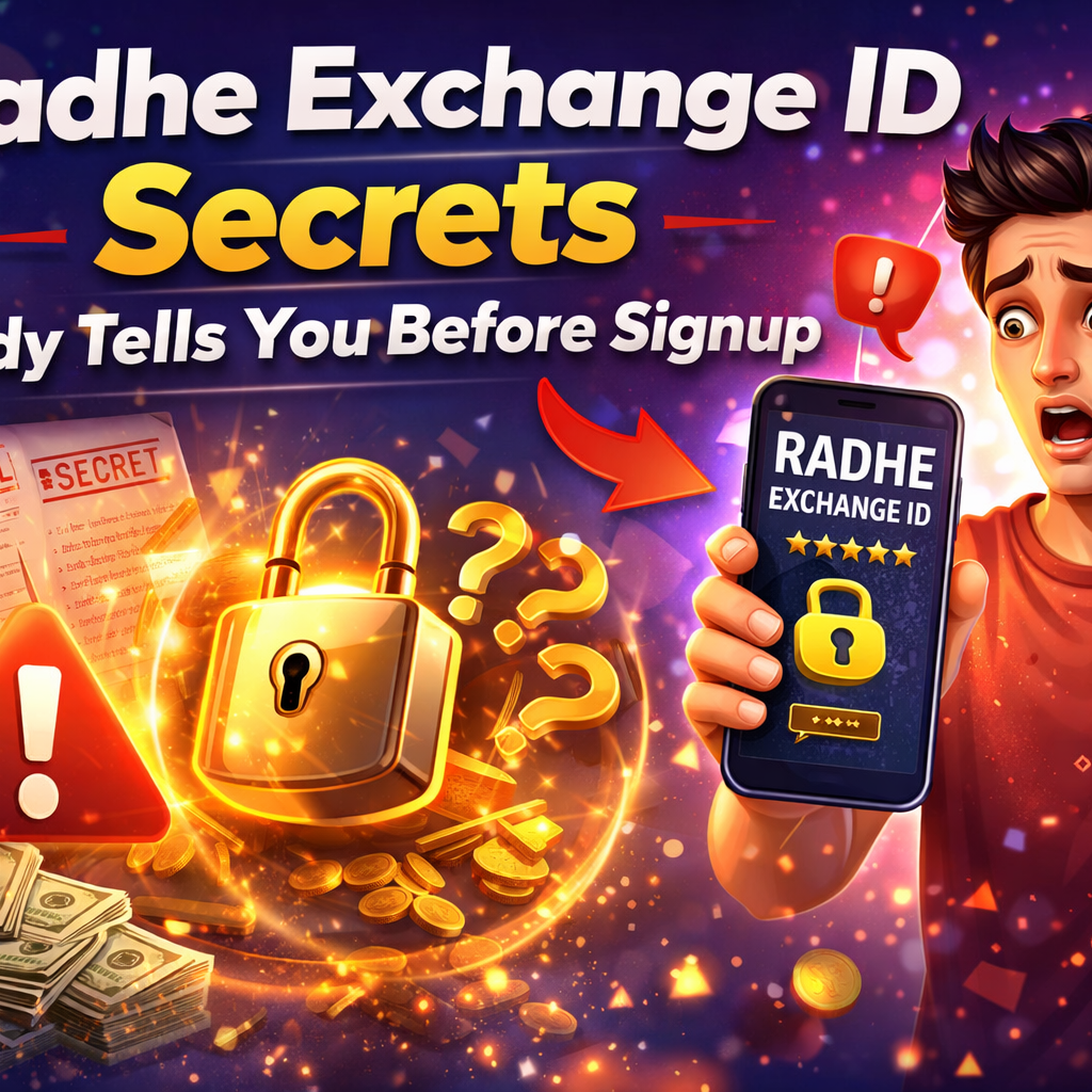 Radhe Exchange ID Secrets Nobody Tells You Before Signup