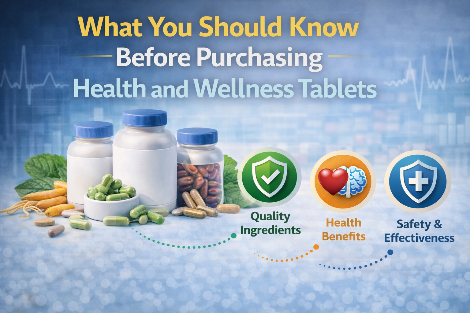 What You Should Know Before Purchasing Health and Wellness Tablets